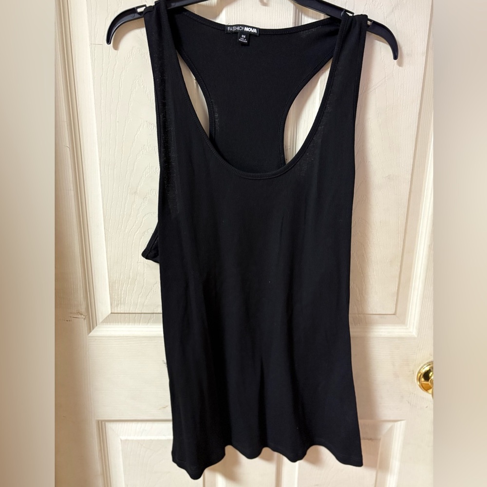 Fashion Nova Tank Top Racerback 3x